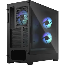 Fractal Design Pop Air RGB Black mit Seitenfenster ATX Gaming Gehäuse Schwarz
