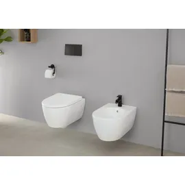 Geberit iCon Wandbidet Überlauf, weiß KeraTect