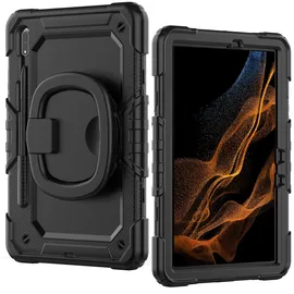 Lobwerk Schutzhülle für Samsung Galaxy Tab S7/S8 Schwarz