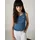 Levi's Ripptanktop LEVI'S KIDS "LVG MEET AND GREET RIBBED TANK", Mädchen, Gr. 12 (152), blaus cruise, Obermaterial: 96% Baumwolle, 4% Elasthan, Rundhals, Tops, for GIRLS