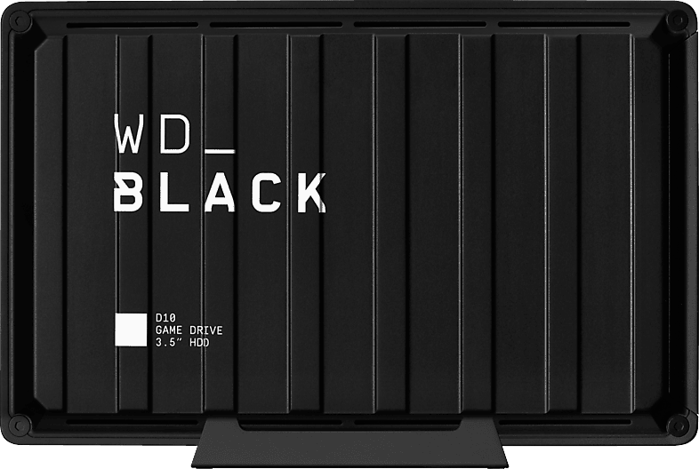 WD_BLACKTM D10 Game Drive 8 TB, 3,5 Zoll, Gaming-Festplatte, Schwarz/Weiß