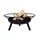 Joe's Barbeque Feuerstelle Ø 80 cm Schwarz