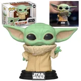 Sarcia.eu Spielfigur Funko Pop 368 Star Wars Figurine Baby Yoda Mandalorian 10cm