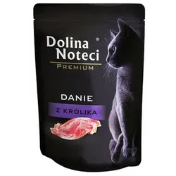 Dolina Noteci Premium Nasses Katzenfutter - Kaninchengericht 85g