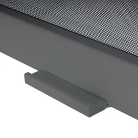 Mendler Seitenwand für Pergola HWC-L41 3 Stück 3 x 3 m Anthrazit