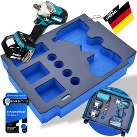 schwäble SCHWÄBLE® Schaumeinlage Schaumstoffeinlage für Makita Schlagschrauber DTW300 301