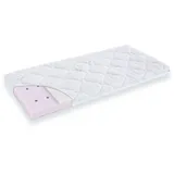 Träumeland Matratze für Beistellbett Brise Light 55 x 90 x 6 cm eckig, Weiß