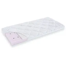 Träumeland Matratze für Beistellbett Brise Light 55 x 90 x 6 cm eckig, Weiß