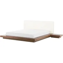 Beliani ZEN 160 x 200 cm Braun