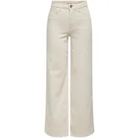 Only ONLMADISON BLUSH HW Wide DNM CRO NOOS Ecru S(36)/30