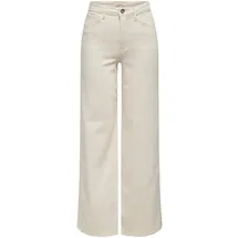 Only ONLMADISON BLUSH HW Wide DNM CRO NOOS Ecru S(36)/30