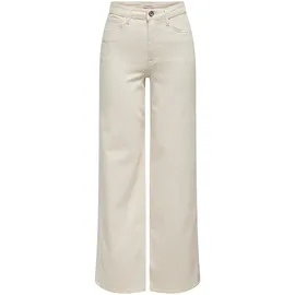 Only ONLMADISON BLUSH HW Wide DNM CRO NOOS Ecru S(36)/30