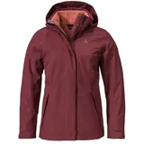 Schöffel 3in1 Jacket Partinello Damen dark burgundy 46