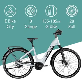 Tretwerk Amber Nexus 28 Zoll RH 48 cm weiß