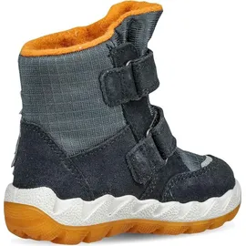 superfit Klettstiefel Grau/Gelb 28
