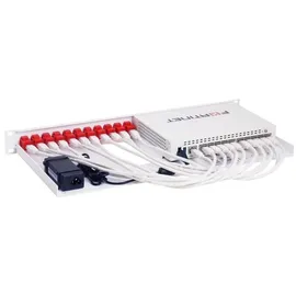 Rackmount.it RM-FR-T10 - Rackmontagesatz - RJ-45 X 11 - RAL 9003, Signal White - 1U - 48.3 cm 19"