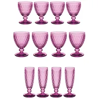 Villeroy & Boch Boston Coloured Weißweinglas 0,145 l 12-tlg.