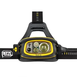 Petzl Duo S Schwarz/Gelb