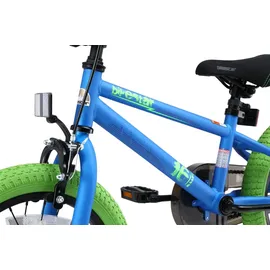 Bikestar Kinderfahrrad 16 Zoll RH 21 cm blau/grün