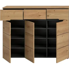 xonox.home Canu 120 x 94 x 37 cm basaltgrau / grau