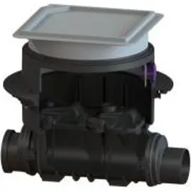 Kessel 80125X - Grundkörper / Reinigungsrohr Controlfix DN 125 für Bodenplatte - befliesbare Abdeckung