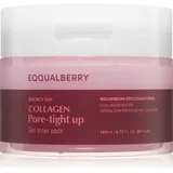 EQQUALBERRY Collagen Pore-Tight Up Gel Toner Pads 140 ml