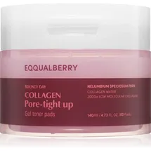 EQQUALBERRY Collagen Pore-Tight Up Gel Toner Pads 140 ml