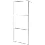 vidaXL Duschwand für Begehbare Dusche mit Klarem ESG-Glas 80x195 cm