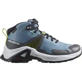 Salomon X Raise Mid Kinder Faded Denim/Indigo Bunting/Acid Lim 31
