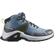 Salomon X Raise Mid Kinder Faded Denim/Indigo Bunting/Acid Lim 31