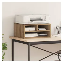 vidaXL Druckertisch, Druckerständer Artisan-Eiche 49 x 40 x 22.5 cm Holzwerkstoff braun