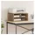 vidaXL Druckertisch, Druckerständer Artisan-Eiche 49 x 40 x 22.5 cm Holzwerkstoff braun