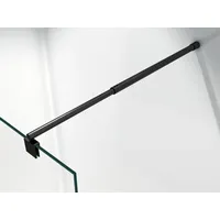 Bernstein Stabilisationsstange Bernstein Für Duschen Rund Schwarz matt