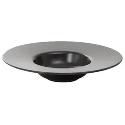 Teller Homla FAMELIO Black für Nudeln, 28 cm