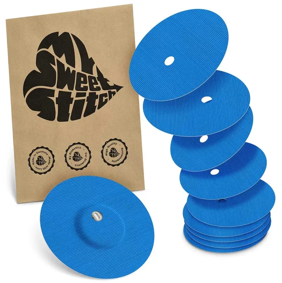 Freestyle Libre 3 Tape Rund Blue