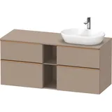 Duravit D-Neo Konsolenwaschtischunterbau wandhängend Leinen Matt 1400x550x664 mm - DE4970R04750000 DE4970R04750000