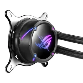 Asus ROG STRIX LC II 360 ARGB All-in-One Flüssig-CPU-Wasserkühlung (Aura Sync, drei adressierbare ROG 120mm RGB-Lüfter),
