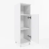 Vicco Midischrank Fynn, Weiß 30 x 95 cm