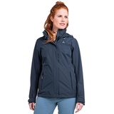 Schöffel Damen Gmund L Regenjacke, Navy Blazer, 48