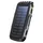 Denver PSO-20010 MK2 Solar Powerbank 20000 mAh Anthrazit Taschenlampe, Statusanzeige