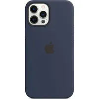 Apple iPhone 12 Pro Max Silikon Case mit MagSafe dunkelmarine