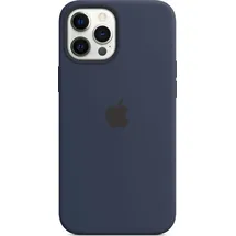Apple iPhone 12 Pro Max Silikon Case mit MagSafe dunkelmarine