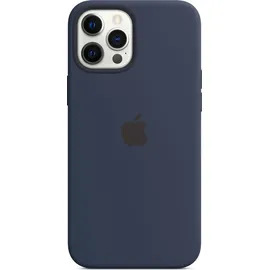 Apple iPhone 12 Pro Max Silikon Case mit MagSafe dunkelmarine