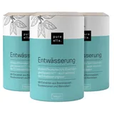 PURE ELLA ENTWÄSSERUNG Kapseln - 180 Brennesselkapseln, Vegan - Komplex hochdosiert (976mg), mit Brennnessel, Magnesium, Rosskastanien, Weinreben - Natur, ohne chemisch starke Entwässerungstabletten