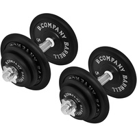 Guss Kurzhantel-Set 40Kg (2x20) Hantelscheiben Hantelset