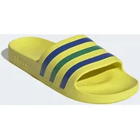 adidas Adilette Aqua Bright Yellow / Bold Blue / Bold Green 38