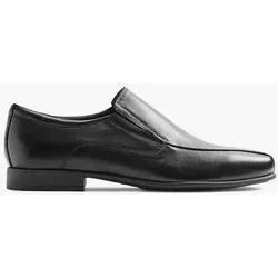 Leder Business Slipper - Herren - schwarz