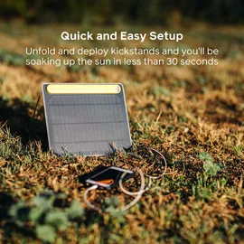 Biolite Solarpanel 5w - Black / Orange - One Size