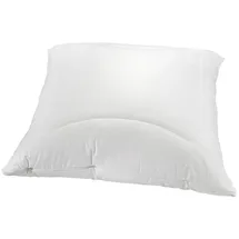 Traumina Exclusive Faser Kopfkissen 80 x 80 cm Weiß