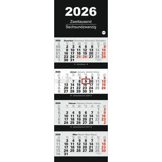 heye / heye kalender 4-Monatsplaner 2026